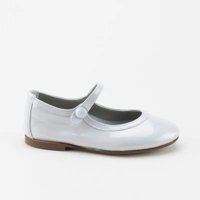 Papanatas grey patent mary jane 6534w