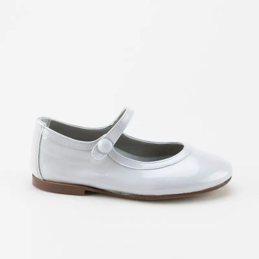 Papanatas grey patent mary jane 6534w