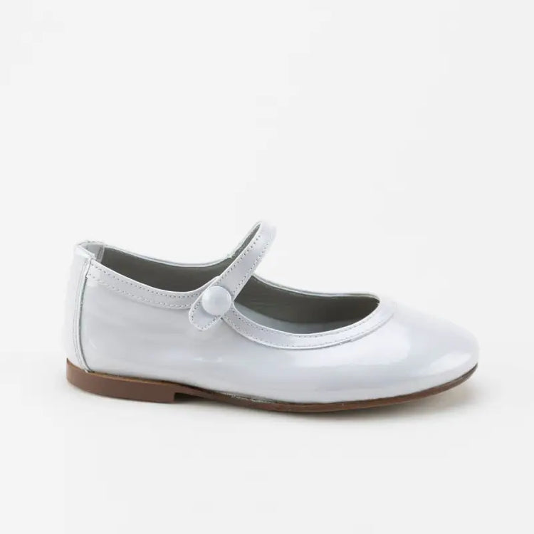 Papanatas grey patent mary jane 6534w