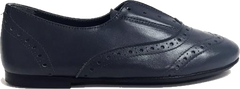 Papanatas navy slip-on oxford 6710q - slip
