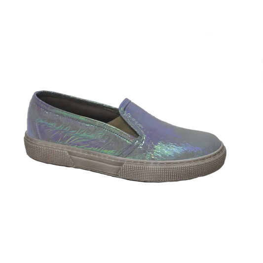 Pepe’ crinkle metallics slip on sneaker 775 - girls