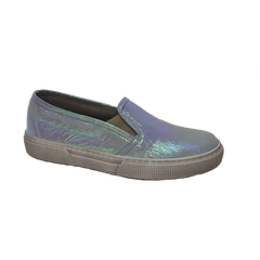 Pepe’ crinkle metallics slip on sneaker 775 - girls