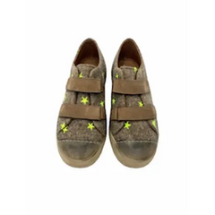 Pepe’ es x ls brown wool neon starlette velcro sneaker 1633 - boys