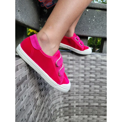 pepe-pink-velvet-sneakers-girls