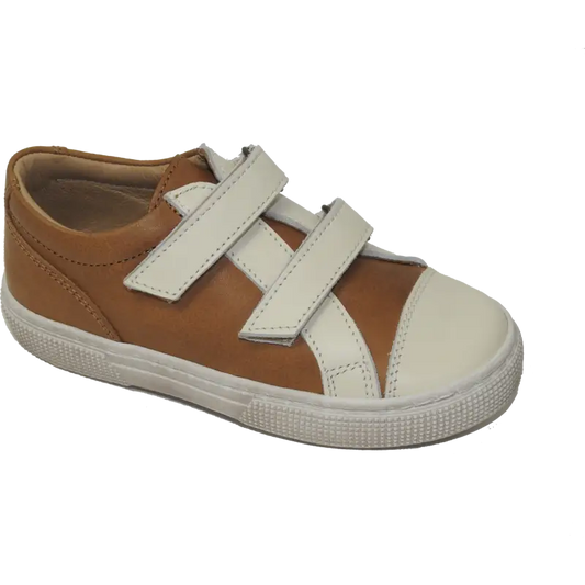 Pepe’ ivory double velcro luggage sneaker 743 - boys