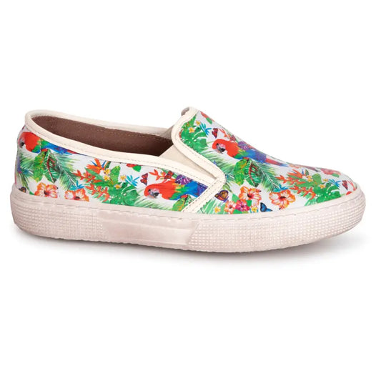 Pepe’ parrot jungle slip on sneaker 775 - girls
