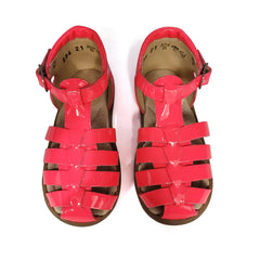 Pom d’api poppy royal tickle me pink sandal - baby girl