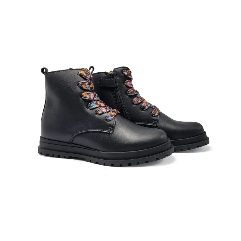 Porte black floral bootie 21521 - boots