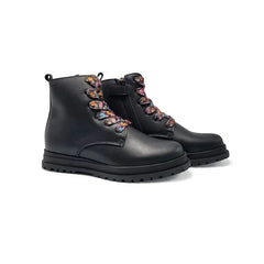 Porte black floral bootie 21521 - boots