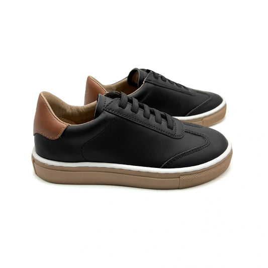 black gum slip on brown backing