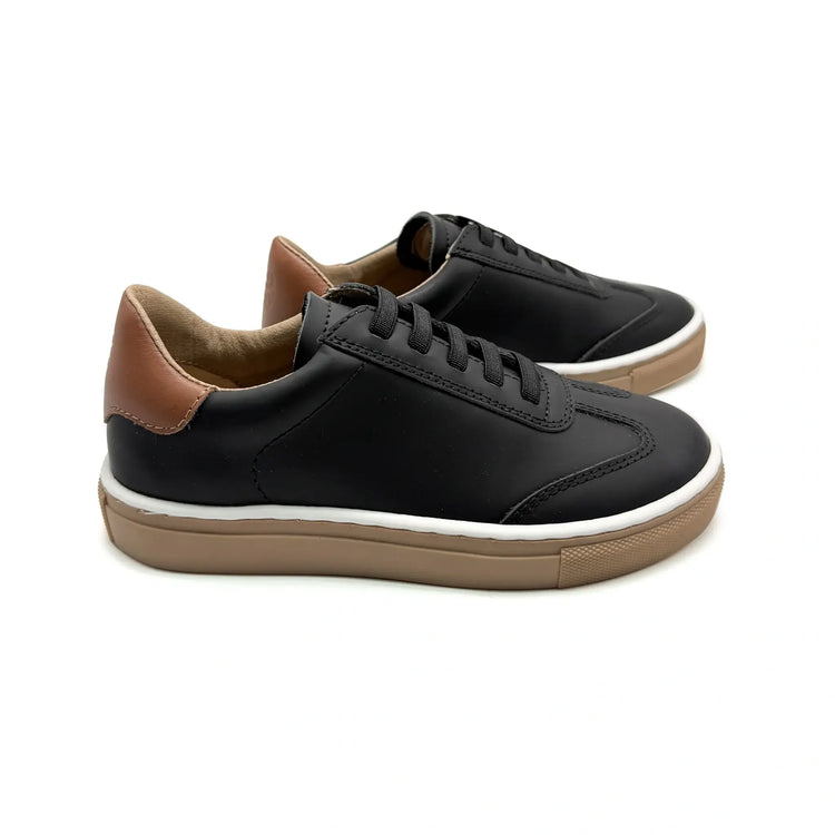 black gum slip on brown backing