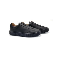 Porte black gum no tie sneaker 21557 - boys
