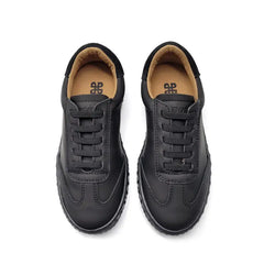 Porte black gum no tie sneaker 21557 - boys