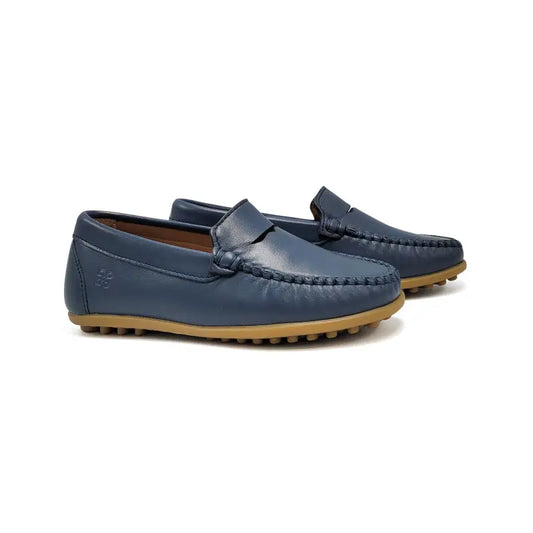 Porte boat navy loafer - boys