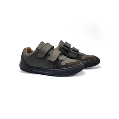 Porte hunter green gum velcro sneaker 22046 - boys