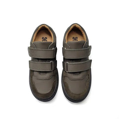 Porte hunter green gum velcro sneaker 22046 - boys