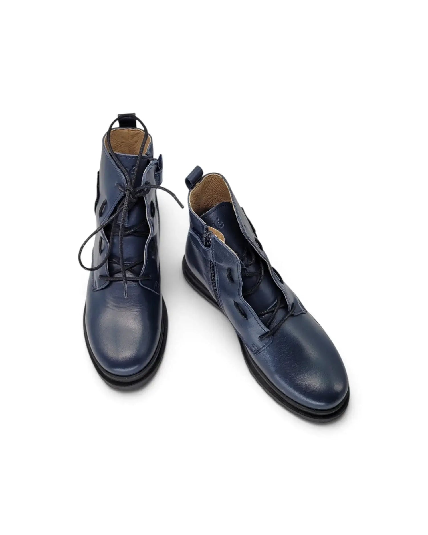 Porte navy crest bootie 22308 | kids leather boots fast shipping