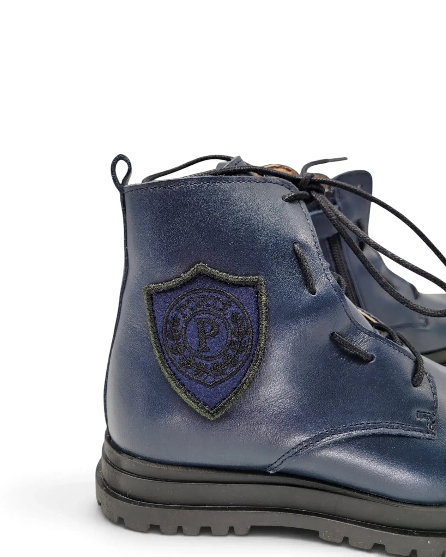 Porte navy crest bootie 22308 | kids leather boots fast shipping