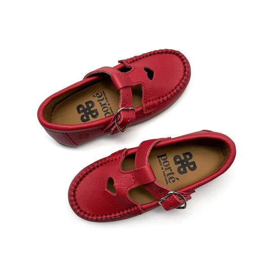 Porte red heart t strap loafer sneakers fast shipping