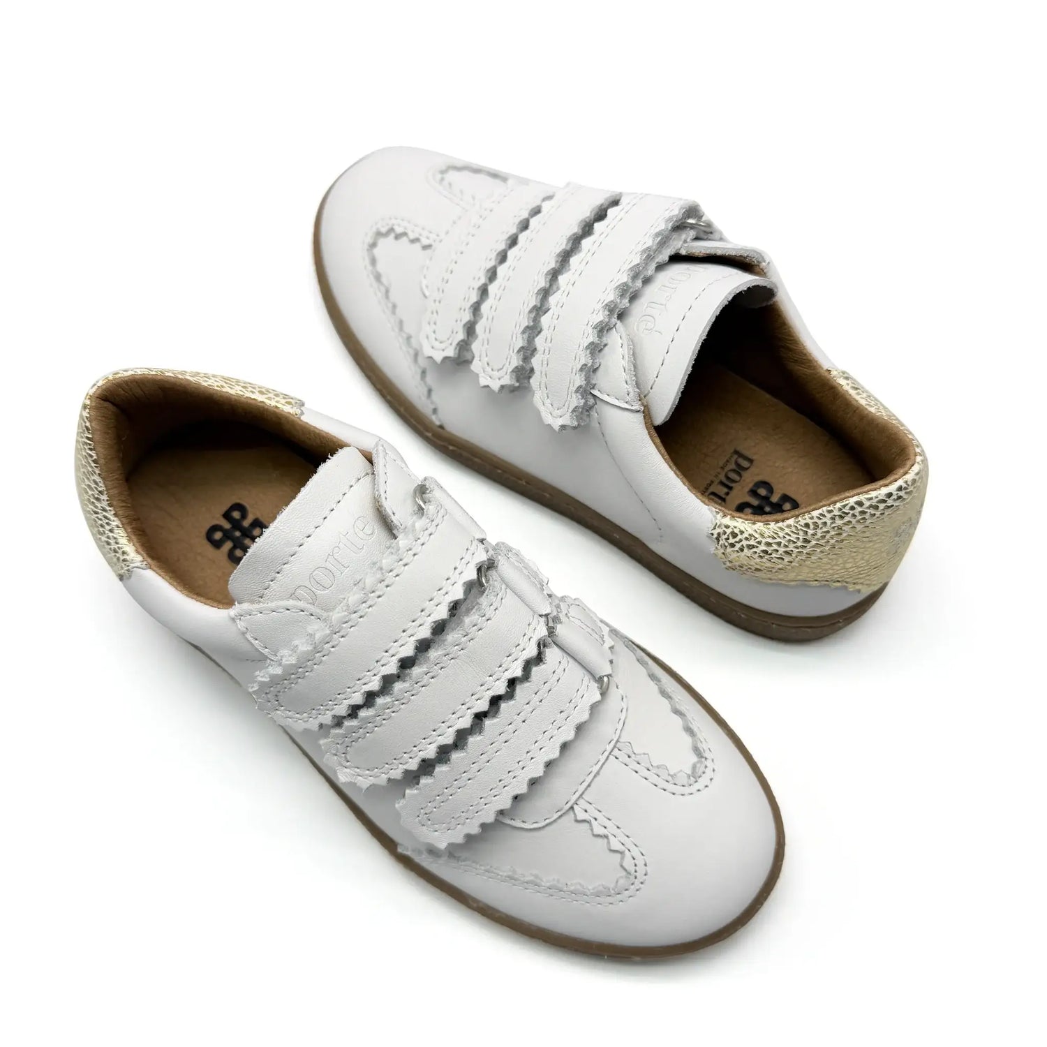 Porte off white velcro sneaker for men and women fast shipping