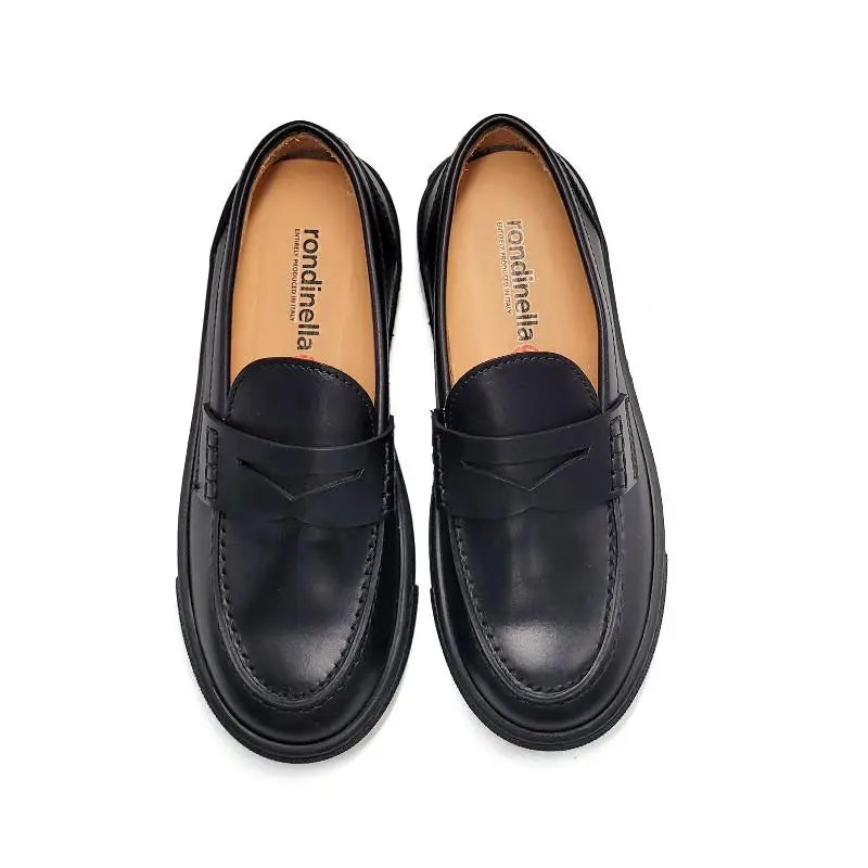 rondinella-black-penny-loafer-girls