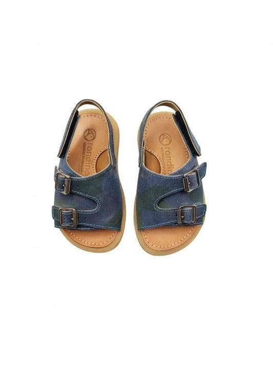 Rondinella camo jeans blue sandal kids shoes fast shipping