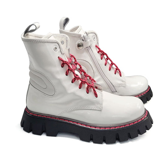 rondinella-white-leather-combat-boot-girls