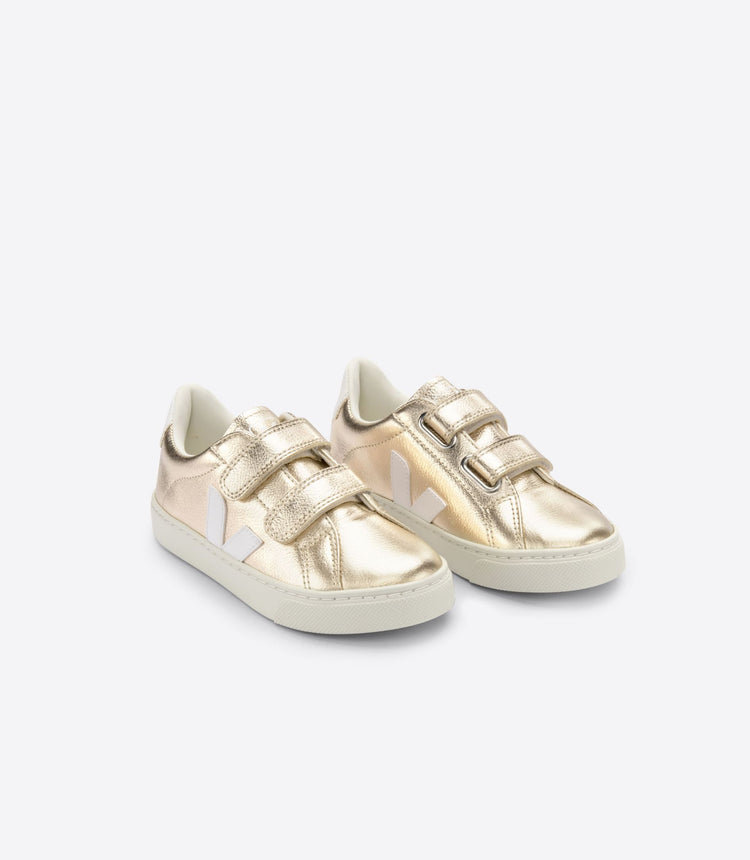 Veja Gold Metal Velcro Sneaker V102