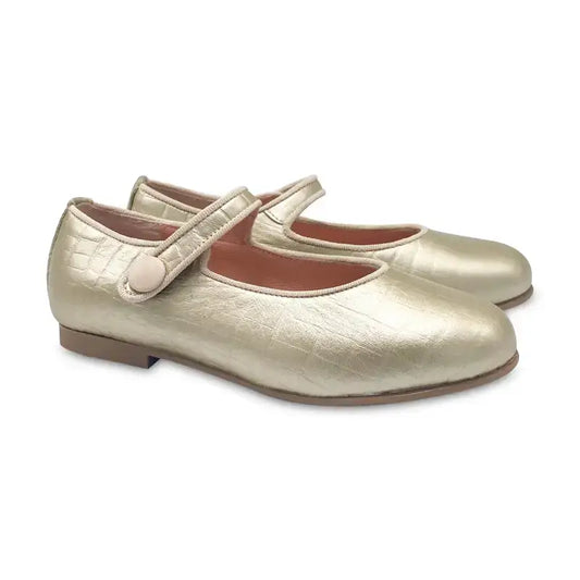 Ruth secret-1004-21- - gold croc - 20 - mary jane