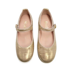 Ruth secret gold woven mary jane 1004 - mary jane