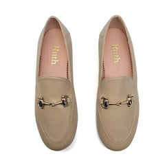 Ruth secret hazelnut taupe chain slip on 3655 - slip on dress