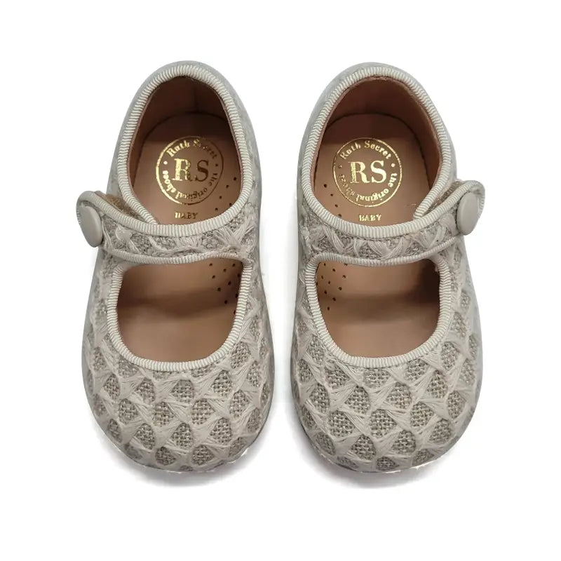 Ruth Secret Ivory Cotton Mary Jane 1041 - GIRLS