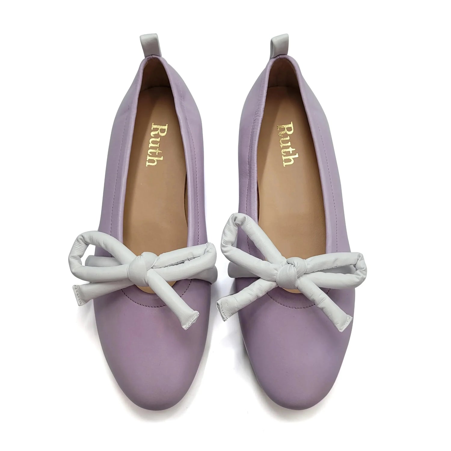 Ruth Secret Lilac Bow Ballet Flat 3690