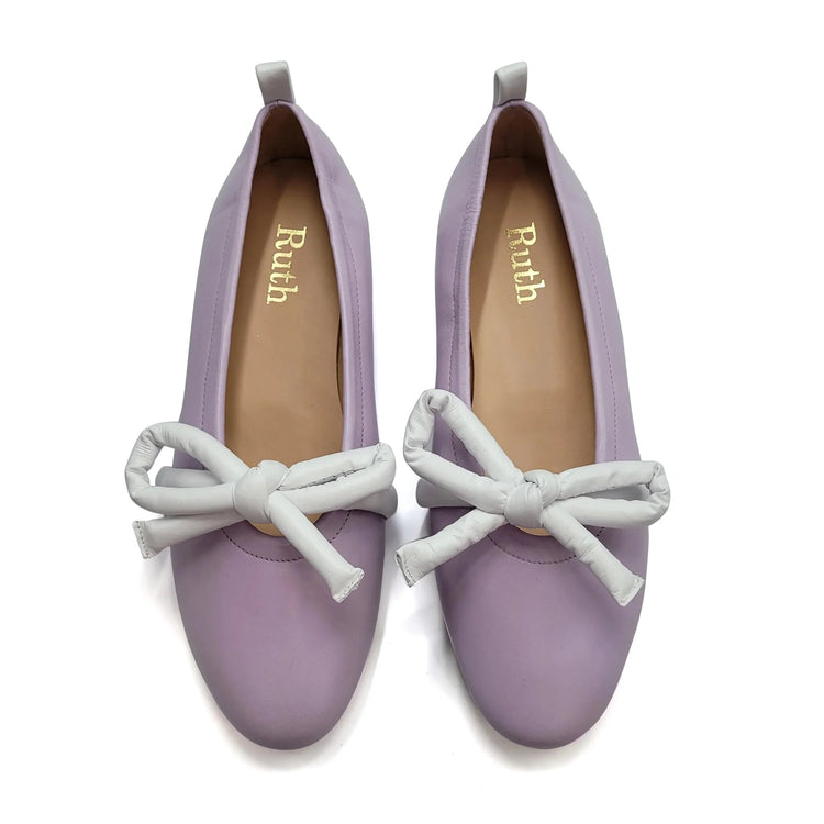 Ruth Secret Lilac Bow Ballet Flat 3690