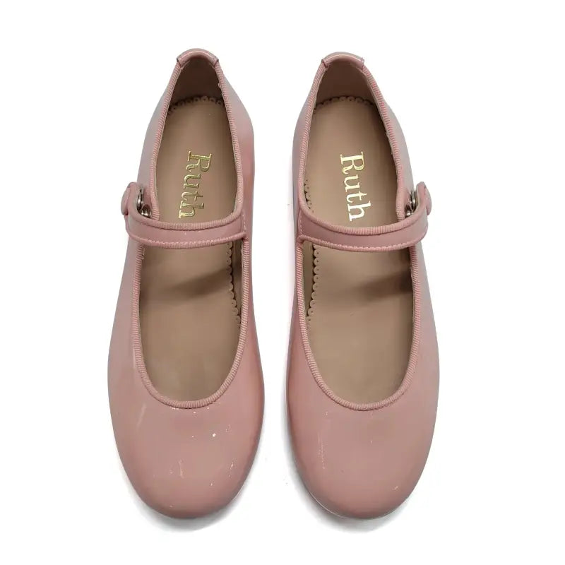 Ruth Secret Pink Patent Mary Jane 1004 - GIRLS