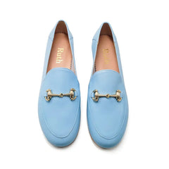 Ruth secret sky blue chain slip on 3655 - slip on dress