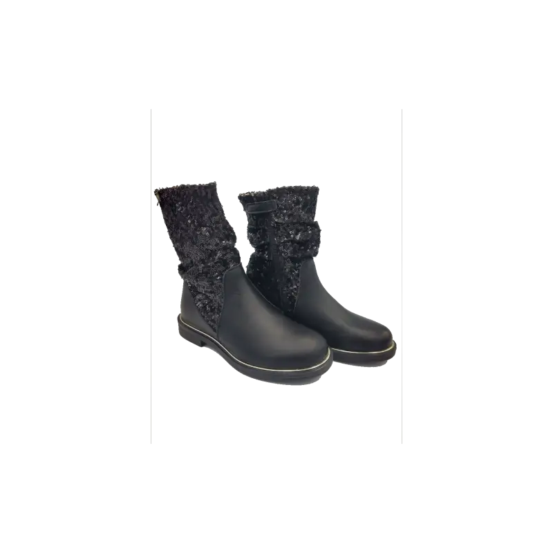 shoe-b-black-sequin-leather-boot-with-side-zipper-closure