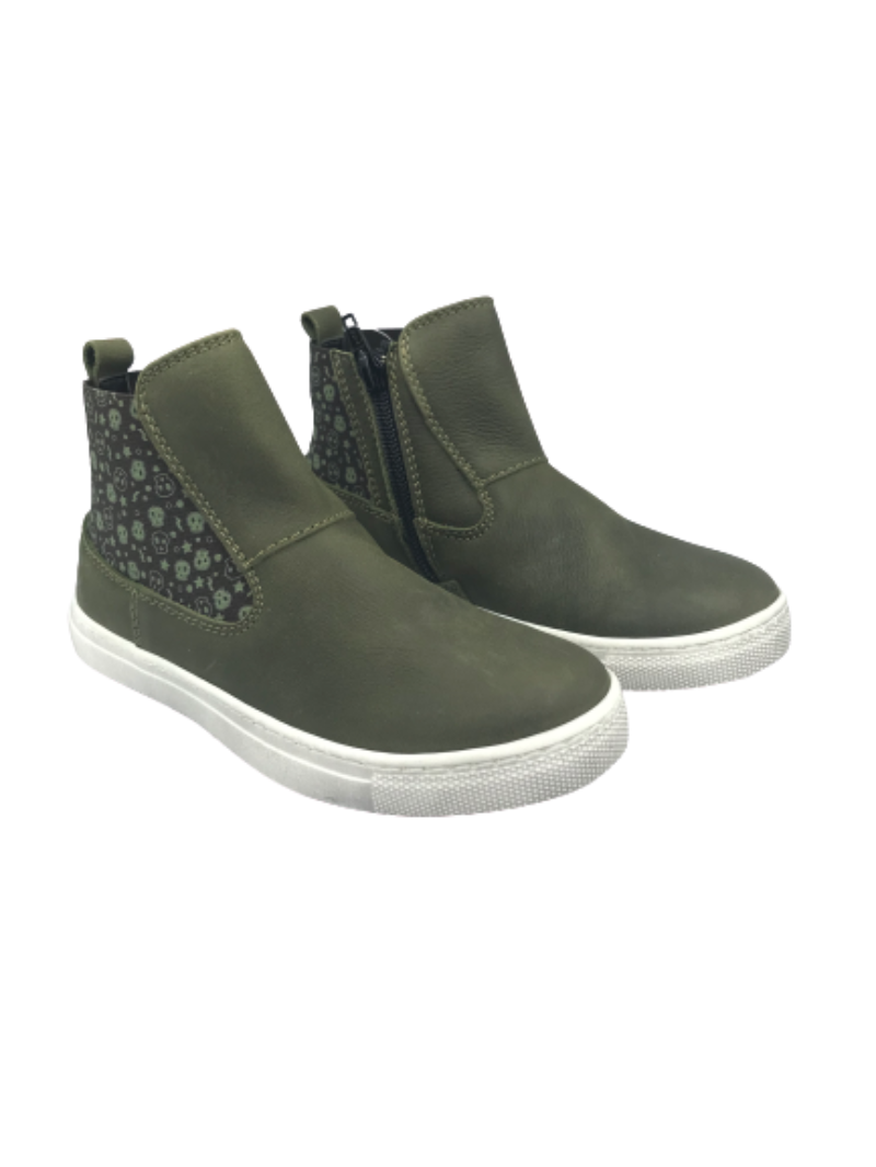 shoe-b-dark-green-skull-boot-girls