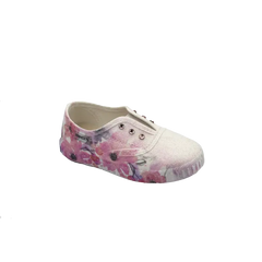 Shoe b 76 white lavender scented slip on sneaker 30055 - girls