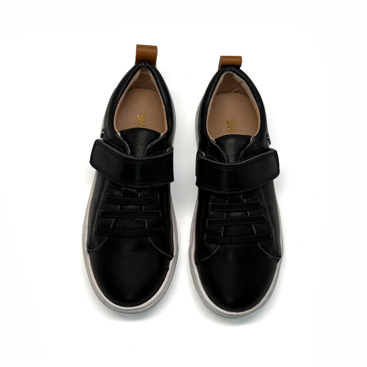 black velcro sneaker