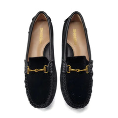 Shoozim black velvet loafer 62022 loafers boys