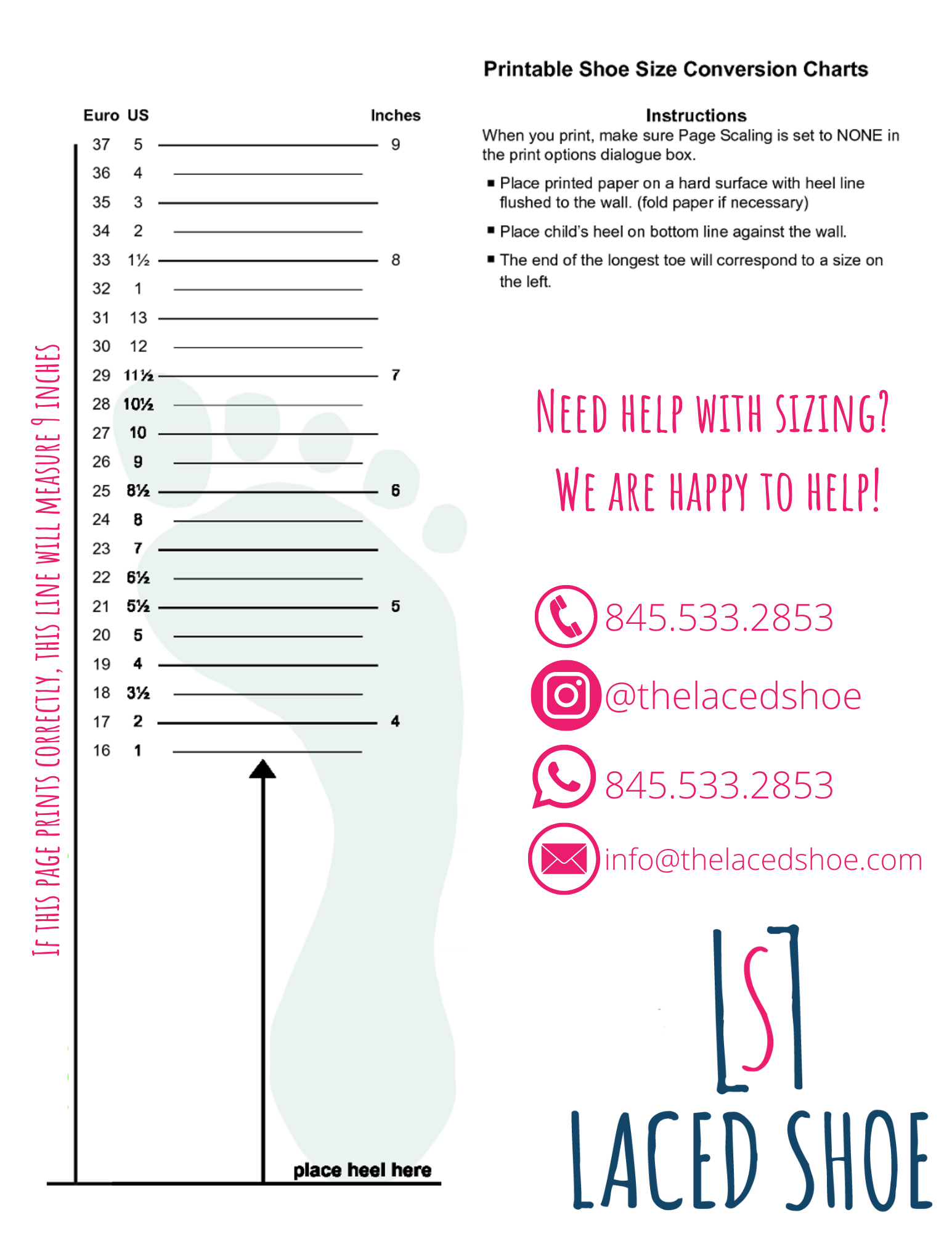 size-chart-laced-shoe
