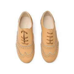 Sonatina imperial cognac mint wingtip oxford - boys