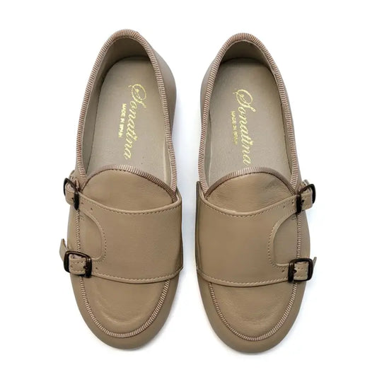 Sonatina Roy Up Taupe Slip On - BOYS