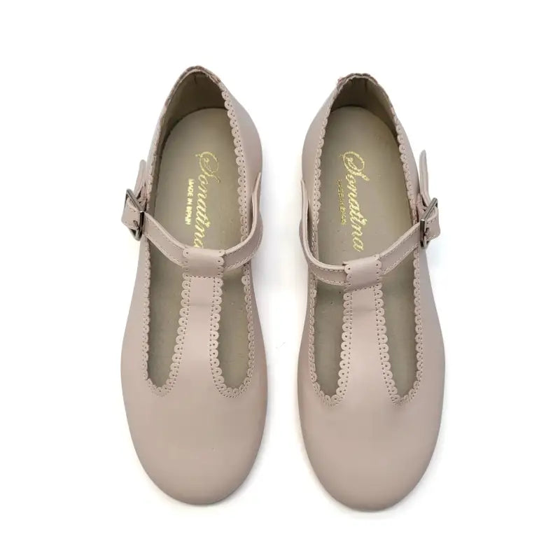 Sonatina Vera Powder Pink T-strap Mary Jane - GIRLS