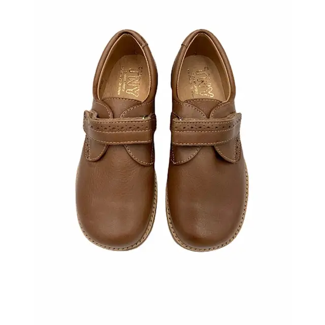 Tny tan velcro strap oxford 14119 - boys