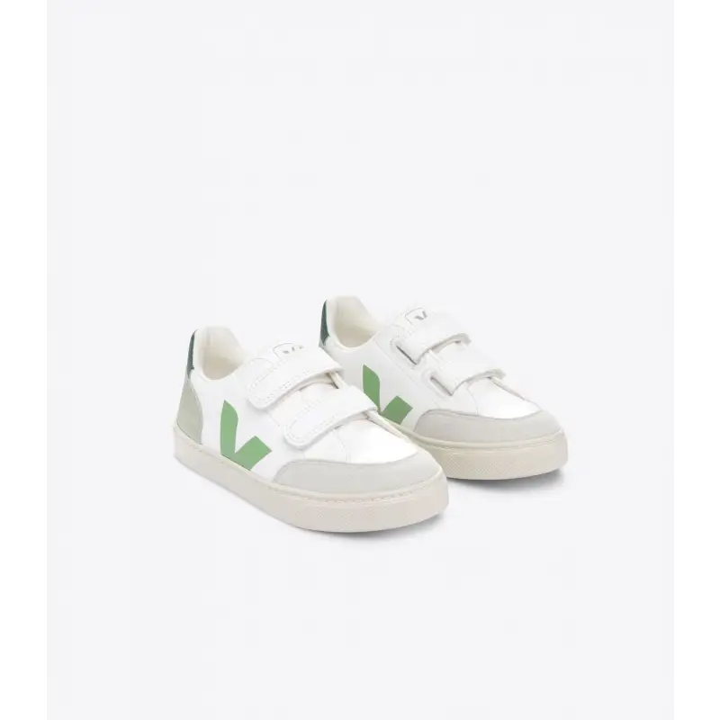 Veja green combo velcro sneaker v102 - velcro sneaker