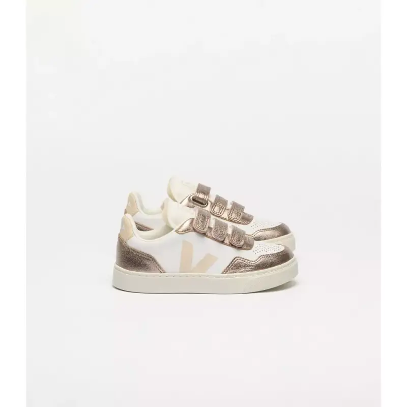 Veja sable bronze triple velcro sneaker v103 velcro sneaker