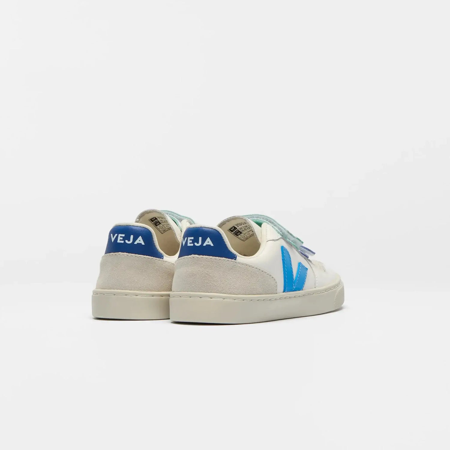 Veja white triple velcro kid shoe store fast shipping