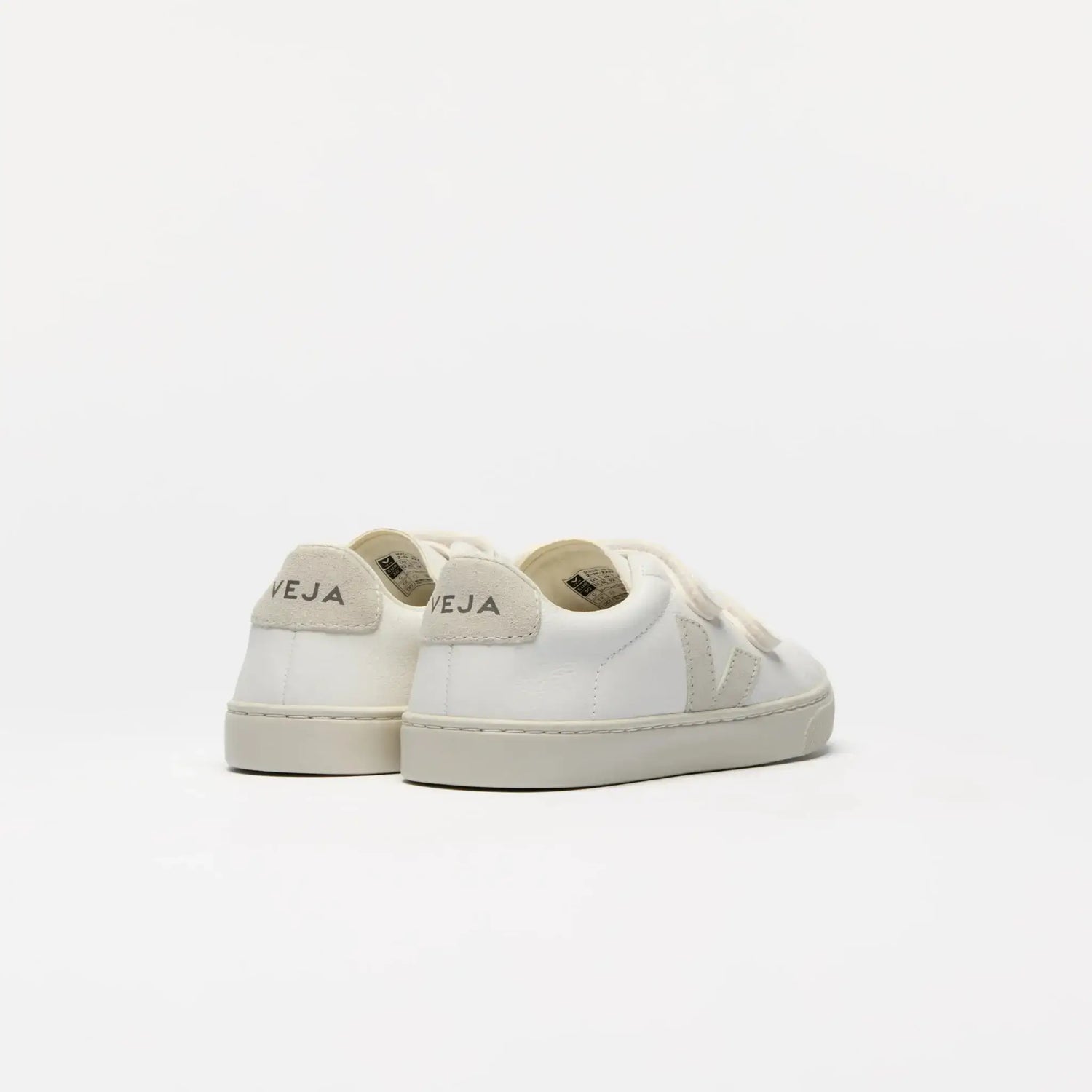 Veja white velcro sneakers european style fast shipping